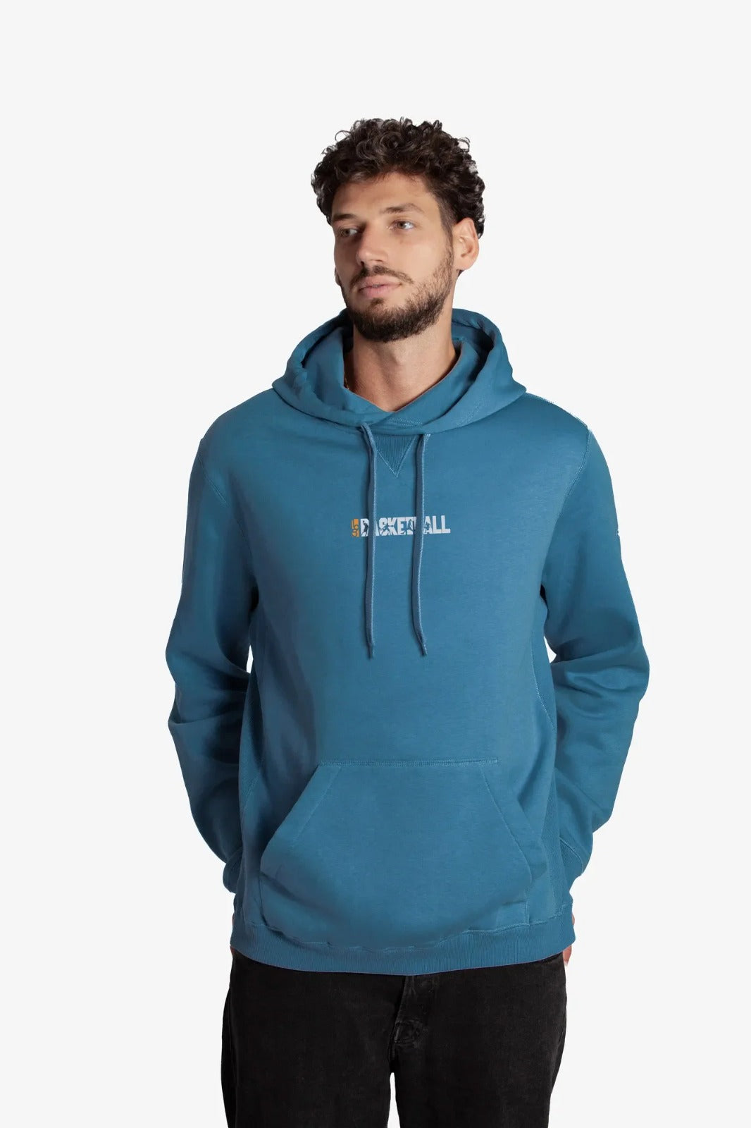 Hoodie Relaxed - "BASKETBALL"