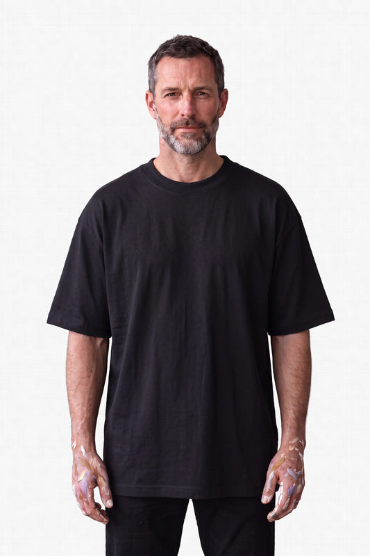 Heavy Oversized T-Shirt - "195 BRUSH"