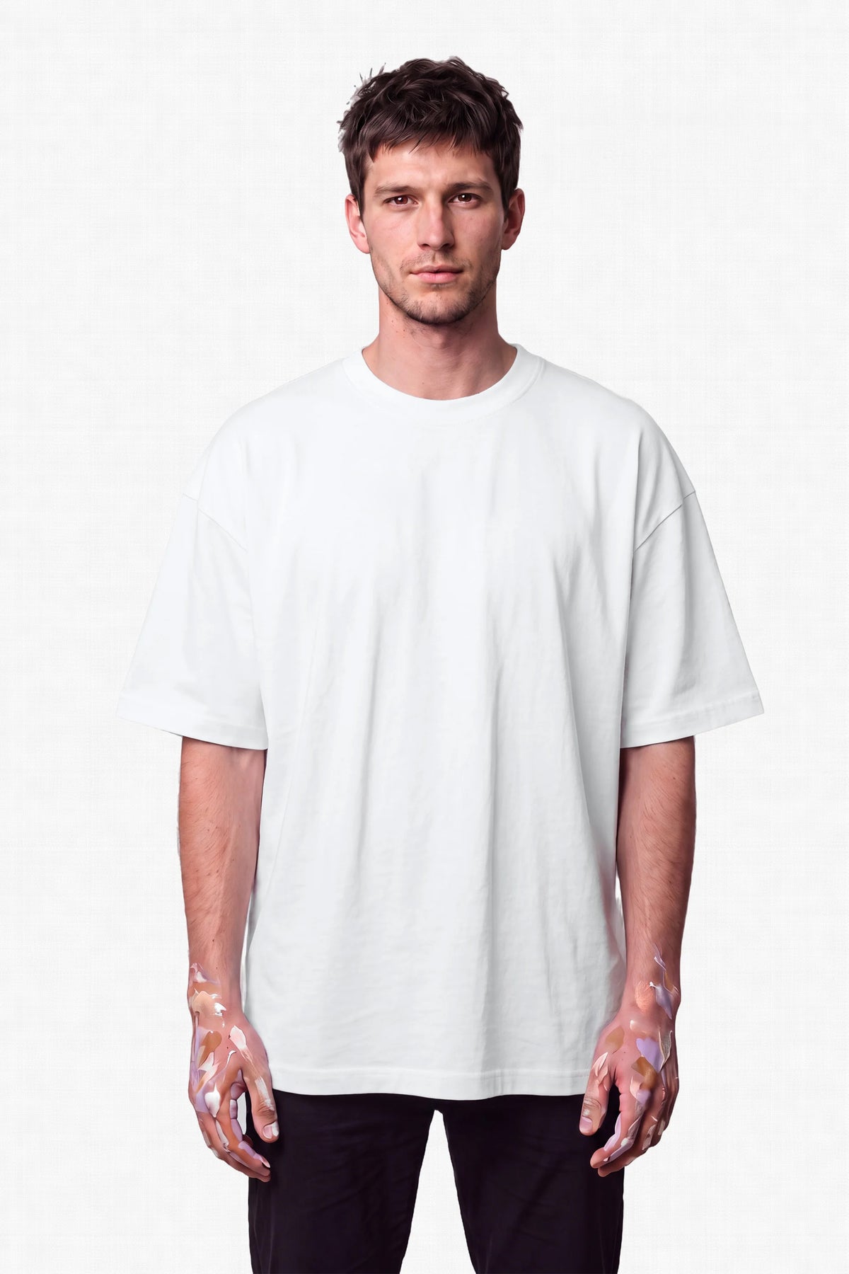 Heavy Oversized T-Shirt - "STAND TALL"