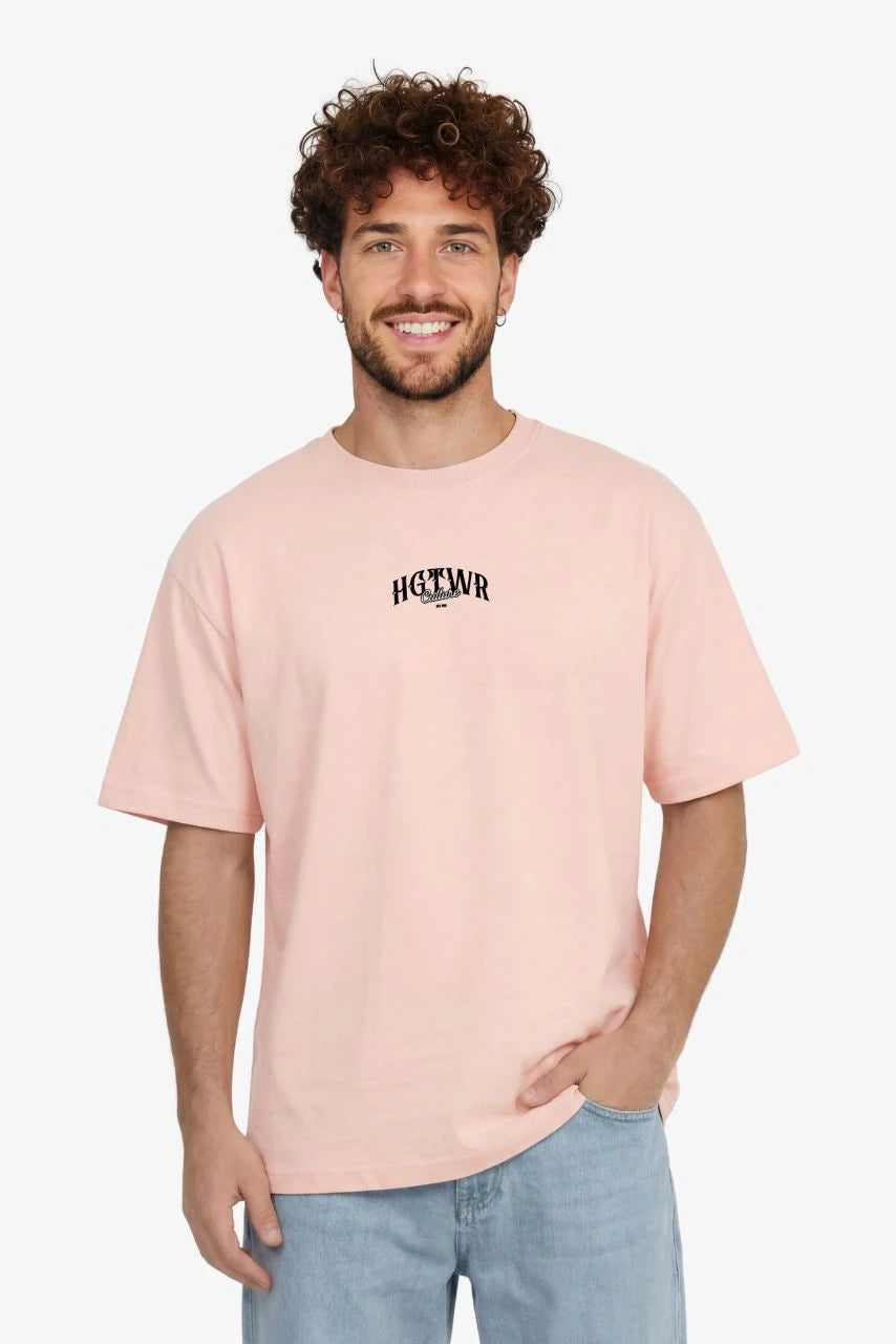 Heavy Oversized T-Shirt - "HGHTWR CULTURE"
