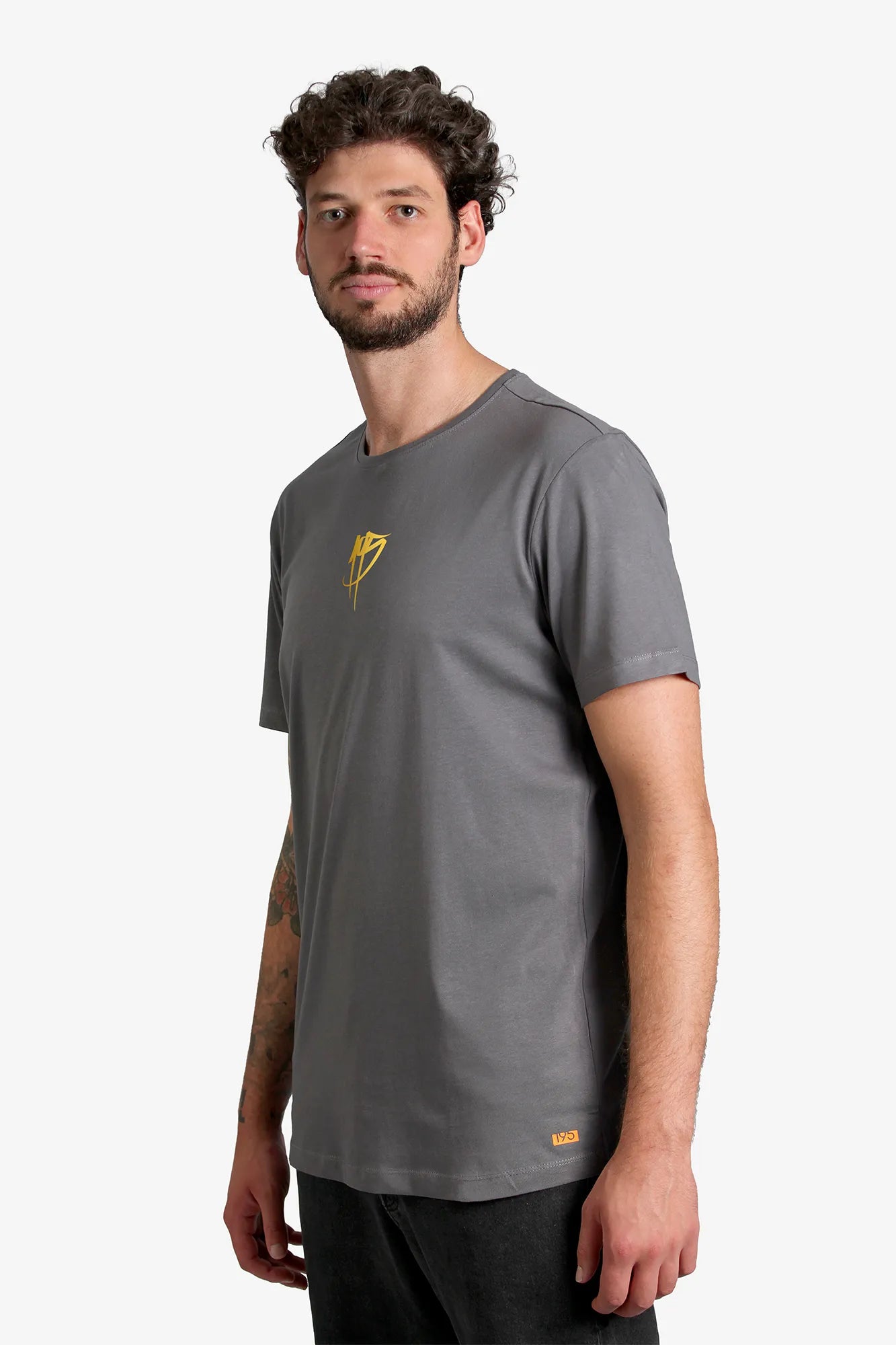 T-Shirt - backprint - "195 MID"