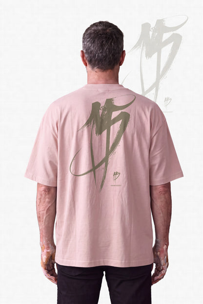 Heavy Oversized T-Shirt - "195 BRUSH"
