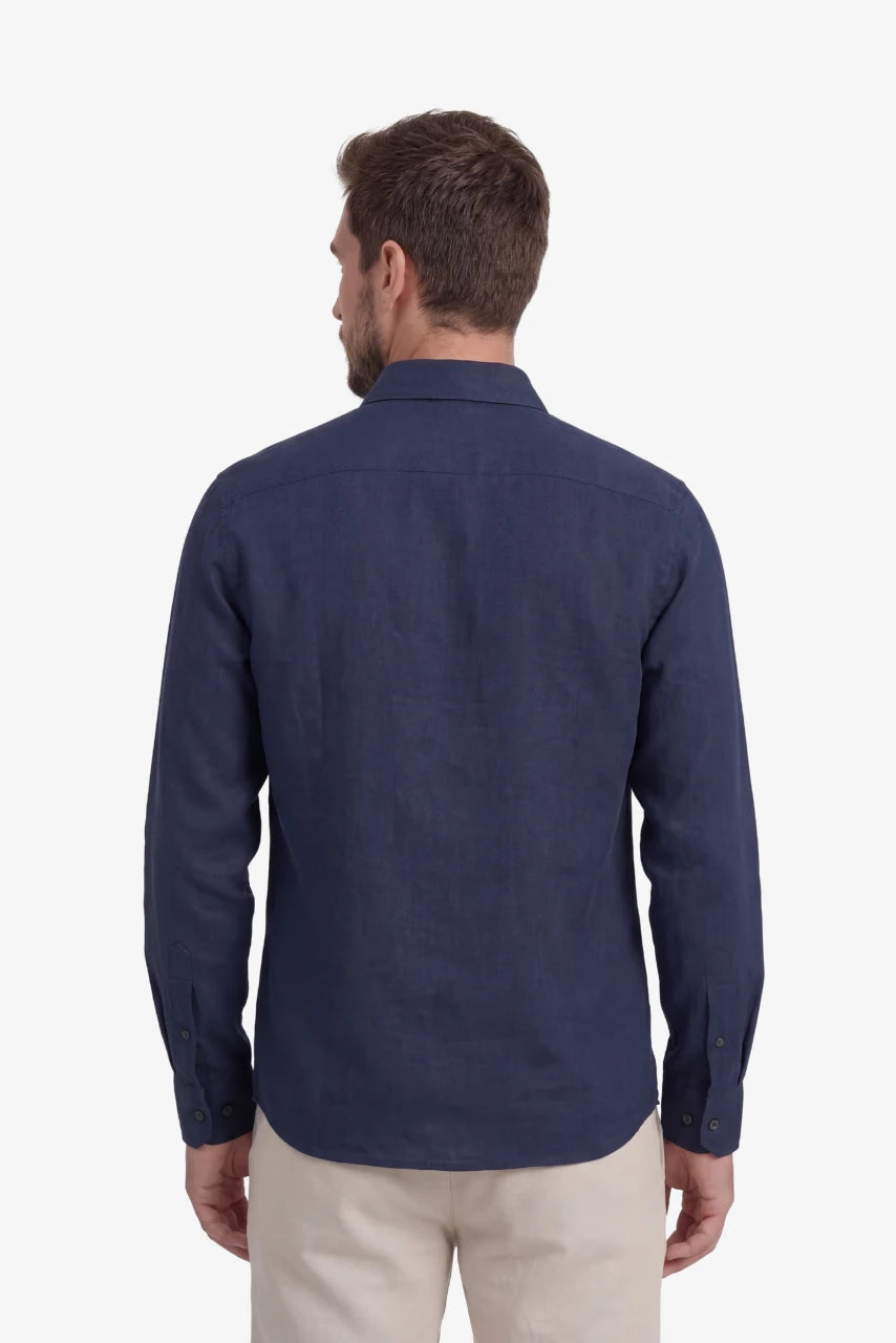 Leinenhemd langarm
