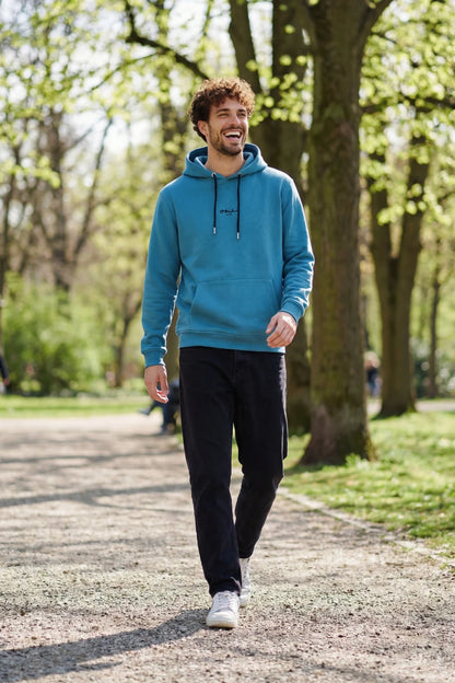 Hoodie mit Tasche - "ONE MID SMALL"