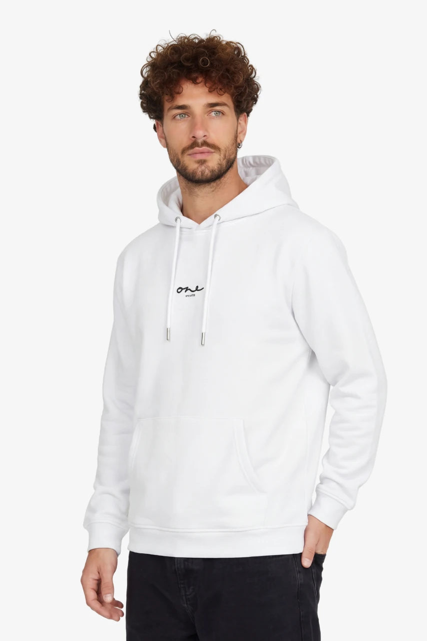 Hoodie mit Tasche - "ONE MID SMALL"
