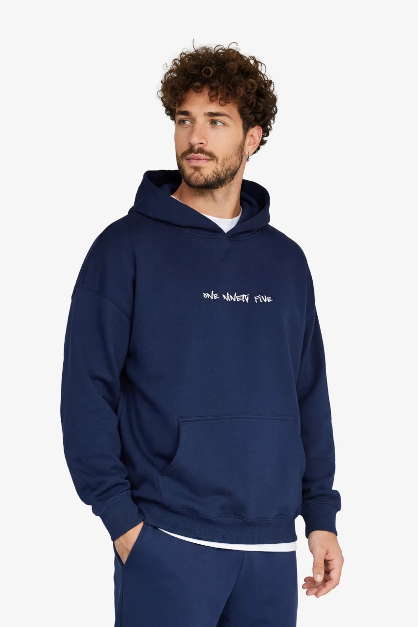 Oversized Hoodie Raw - "OFF GRID"