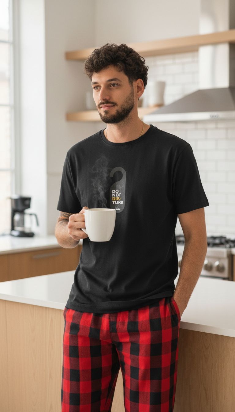 Schlaf-Shirt – "Do not disturb"