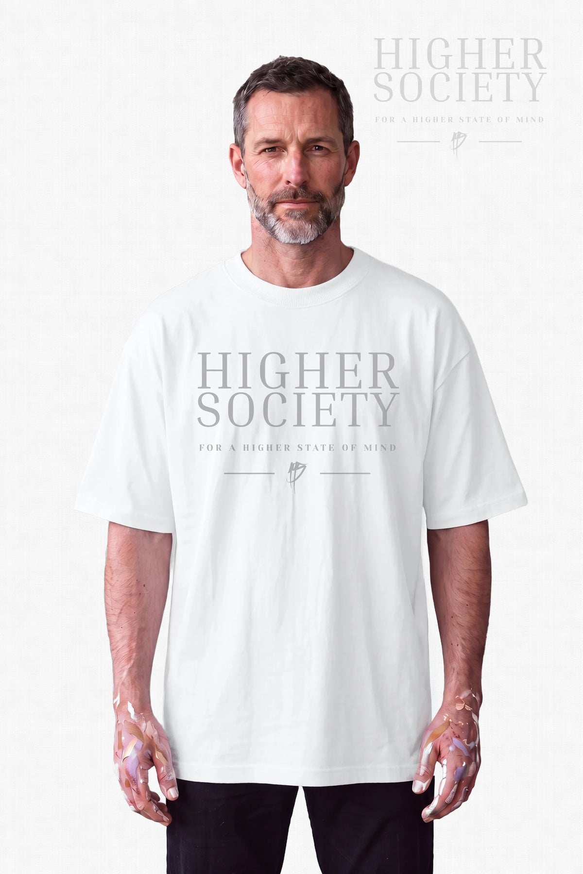 Heavy Oversized T-Shirt - "STATE OF MIND"
