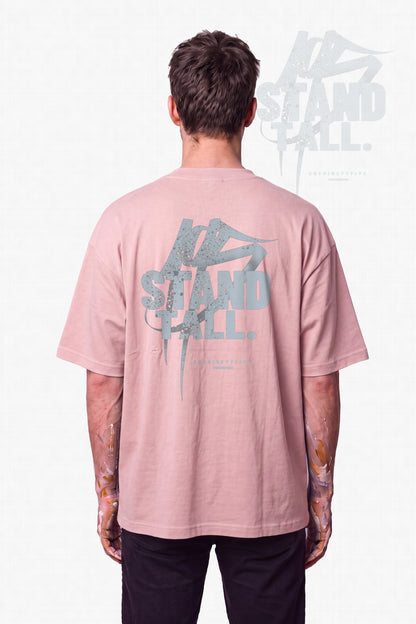 Heavy Oversized T-Shirt - "STAND TALL"