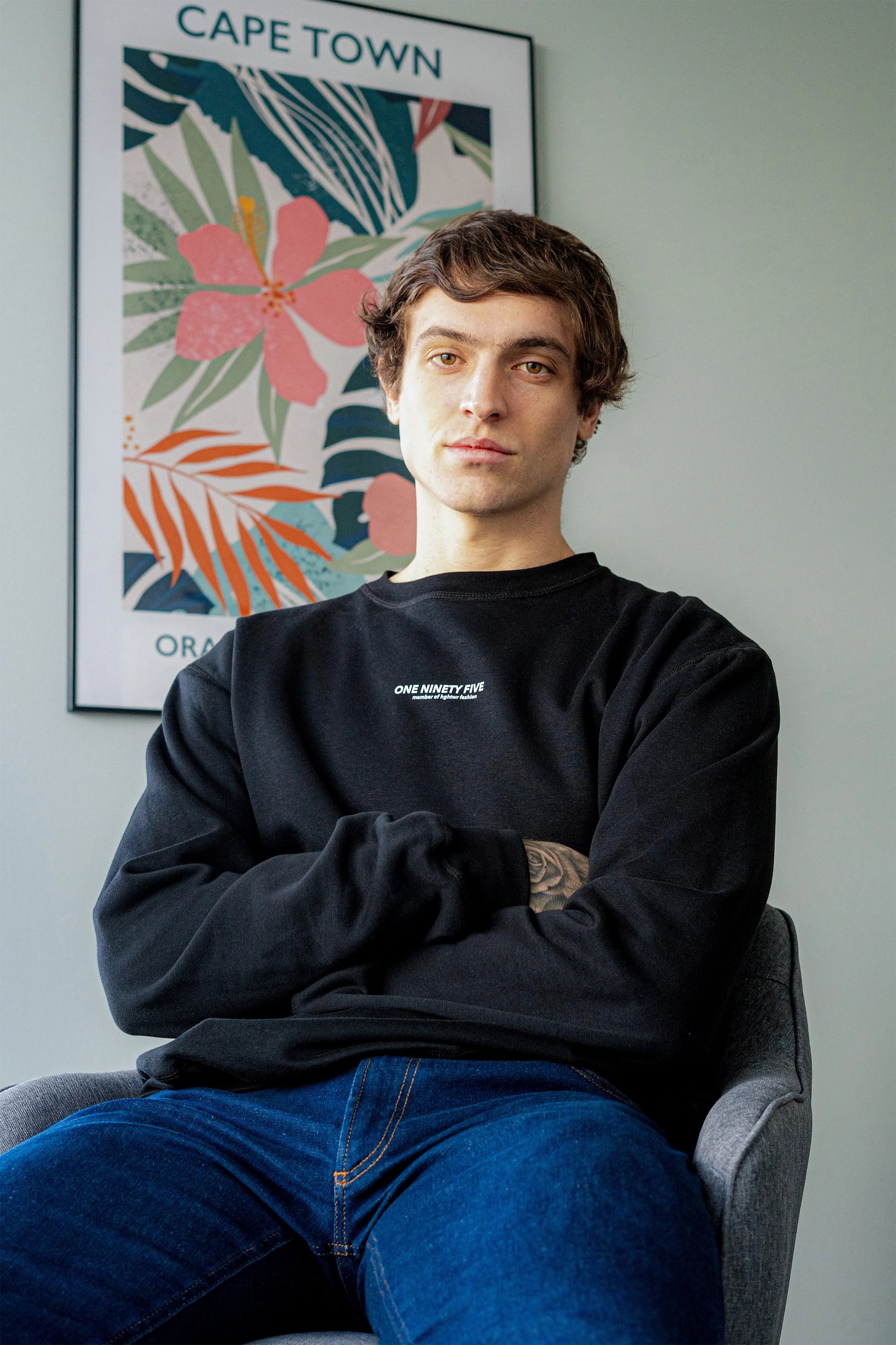 Sweatshirt - "Oneninetyfive Line"