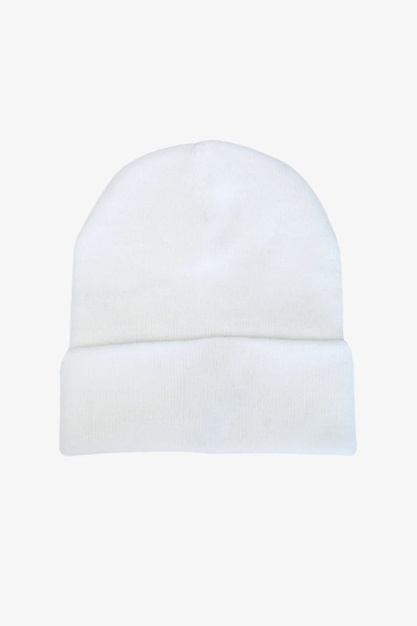 Beanie mit Stick - „Tag 195“