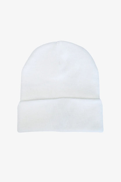 Beanie mit Stick - „Tag 195“
