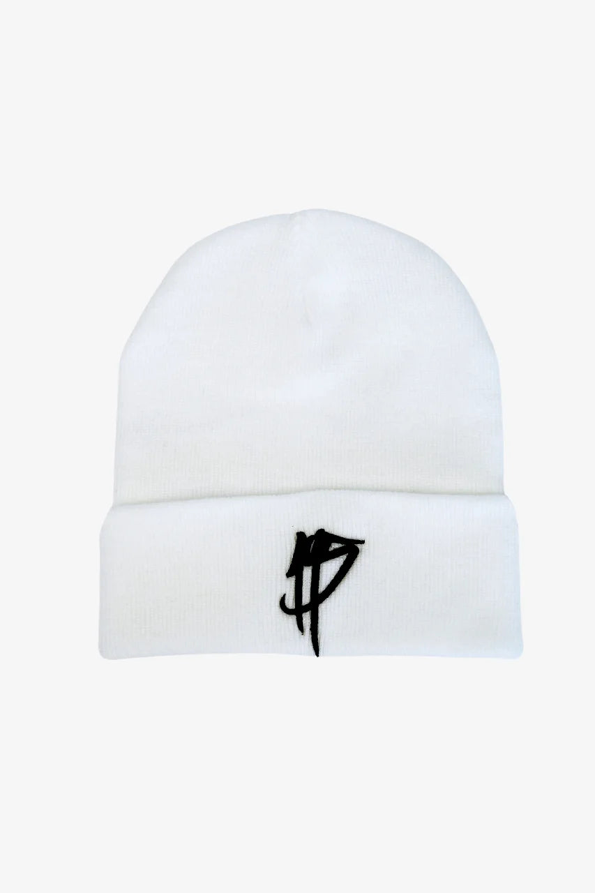 Beanie mit Stick - „Tag 195“