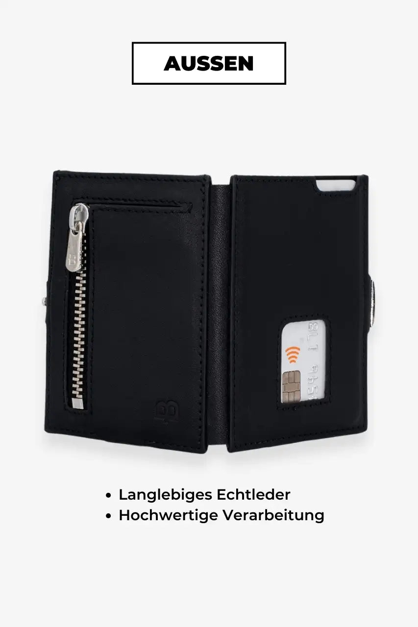 BELTIMORE "Duke" Slim Wallet mit RFID Schutz