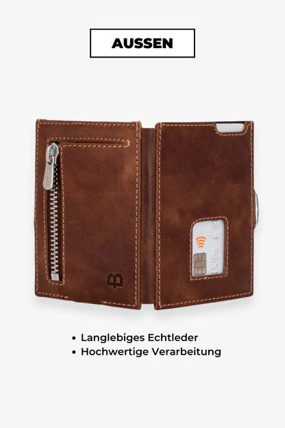BELTIMORE "Duke" Slim Wallet mit RFID Schutz