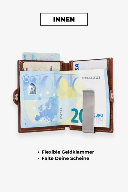 BELTIMORE "Duke" Slim Wallet mit RFID Schutz