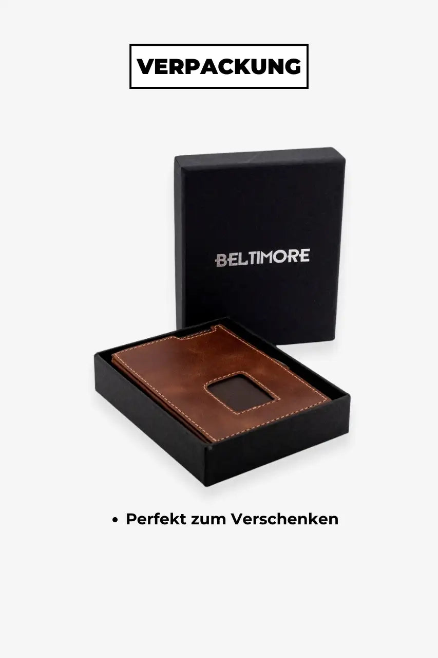 BELTIMORE "Duke" Slim Wallet mit RFID Schutz