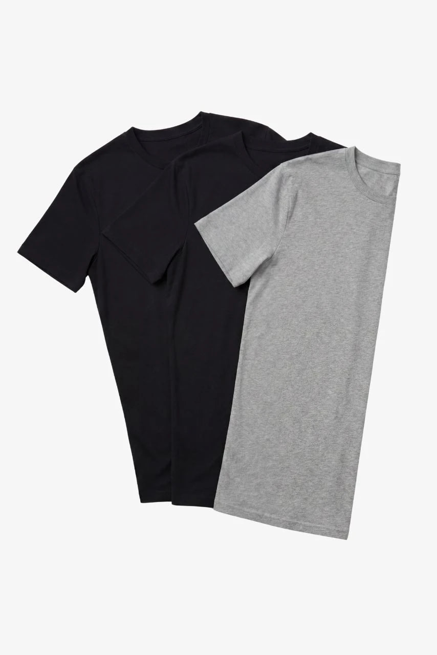 Essential T-Shirt für große Männer – Vorderansicht