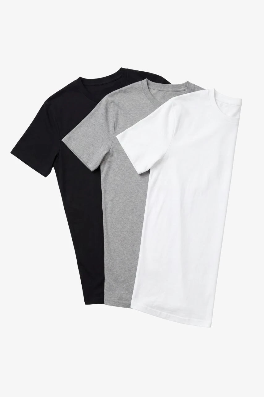 Essential T-Shirt für große Männer – Vorderansicht