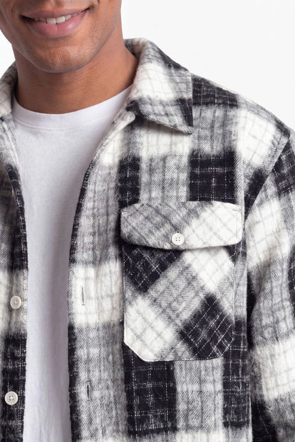 Midweight Flanellhemd - Basic