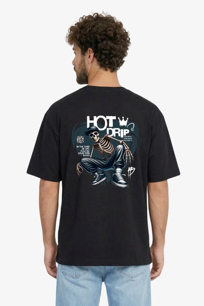 Heavy Oversized T-Shirt - "HOT DRIP"