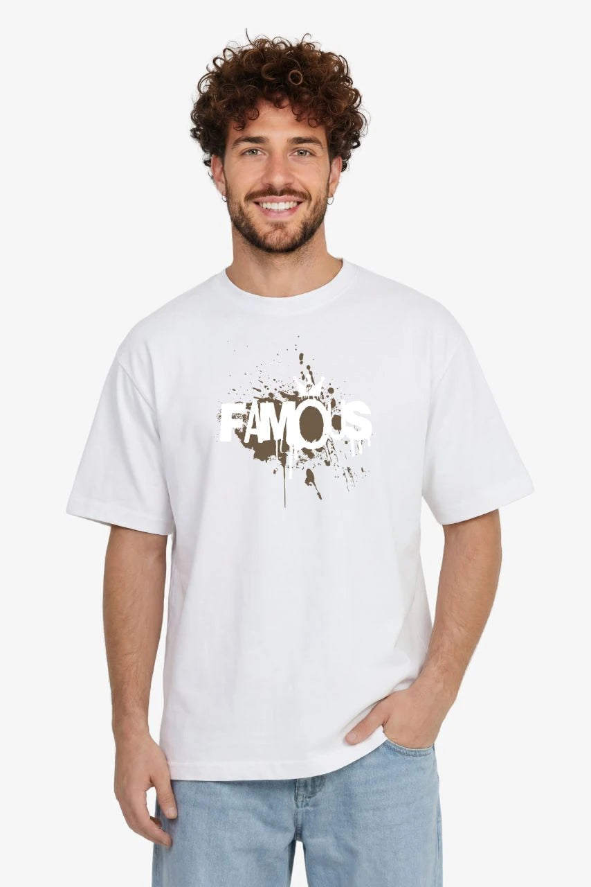Heavy Oversized T-Shirt - "FAMOUS"
