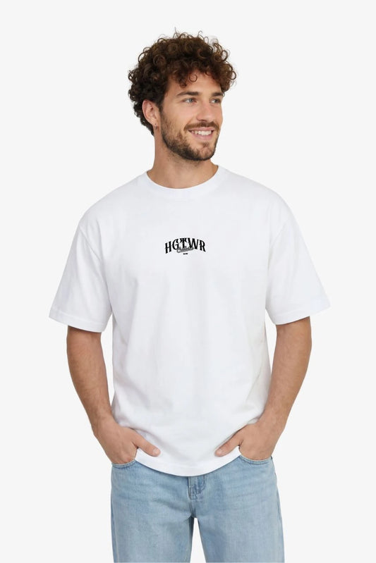 Heavy Oversized T-Shirt - "HGHTWR CULTURE"