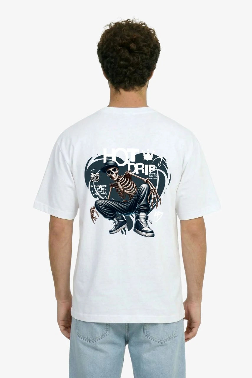 Heavy Oversized T-Shirt - "HOT DRIP"