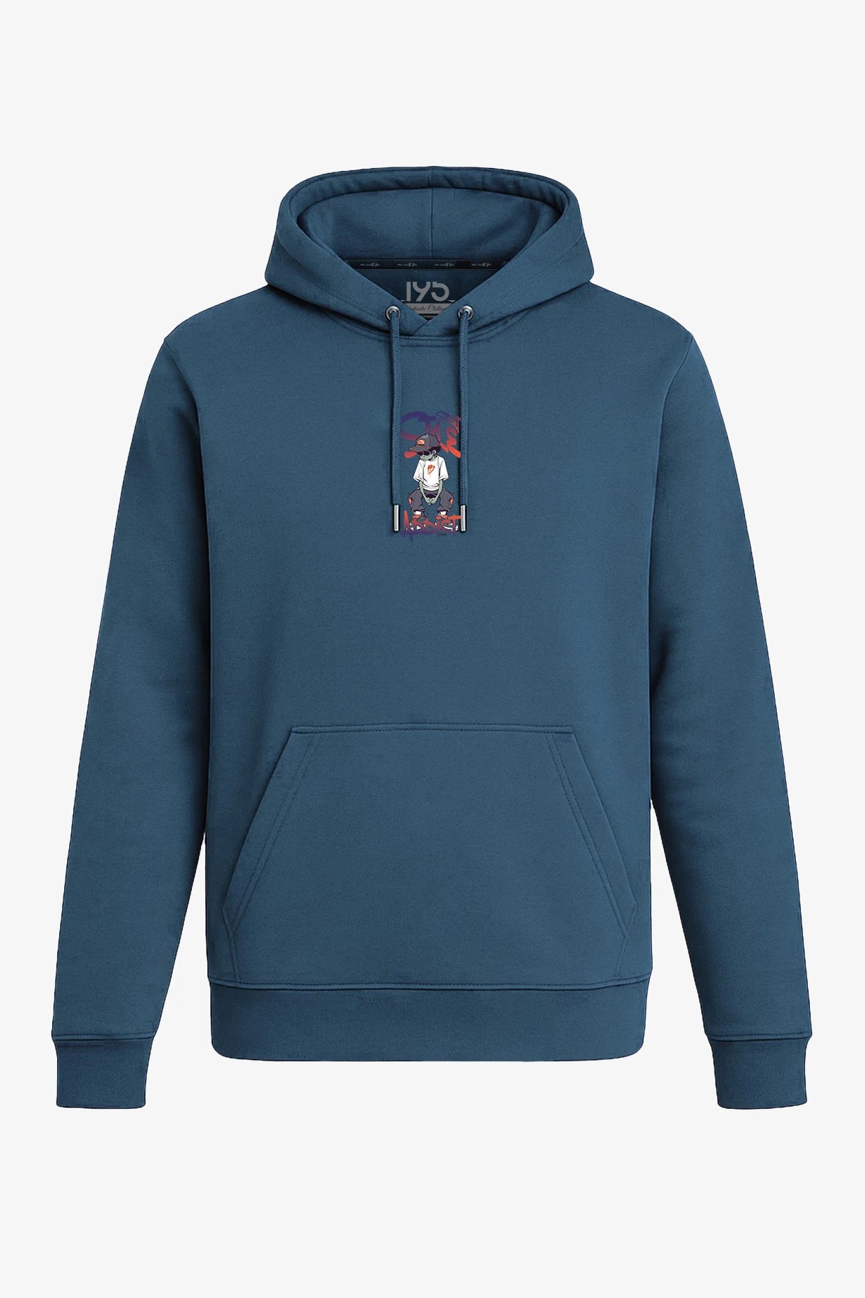 Hoodie mit Tasche – "ADDICT"
