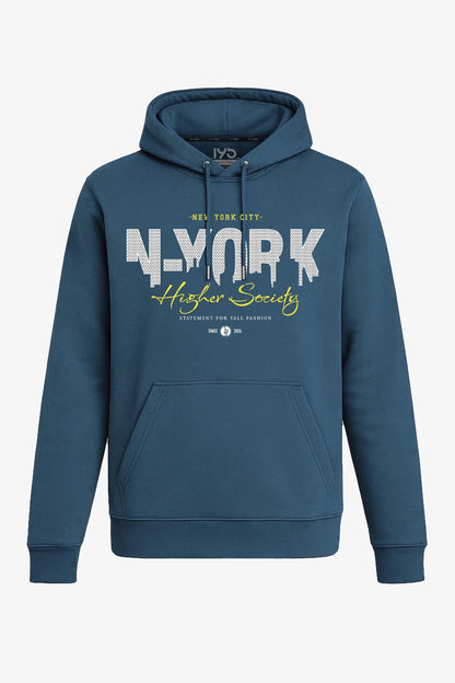 Hoodie mit Tasche – "N-YORK"