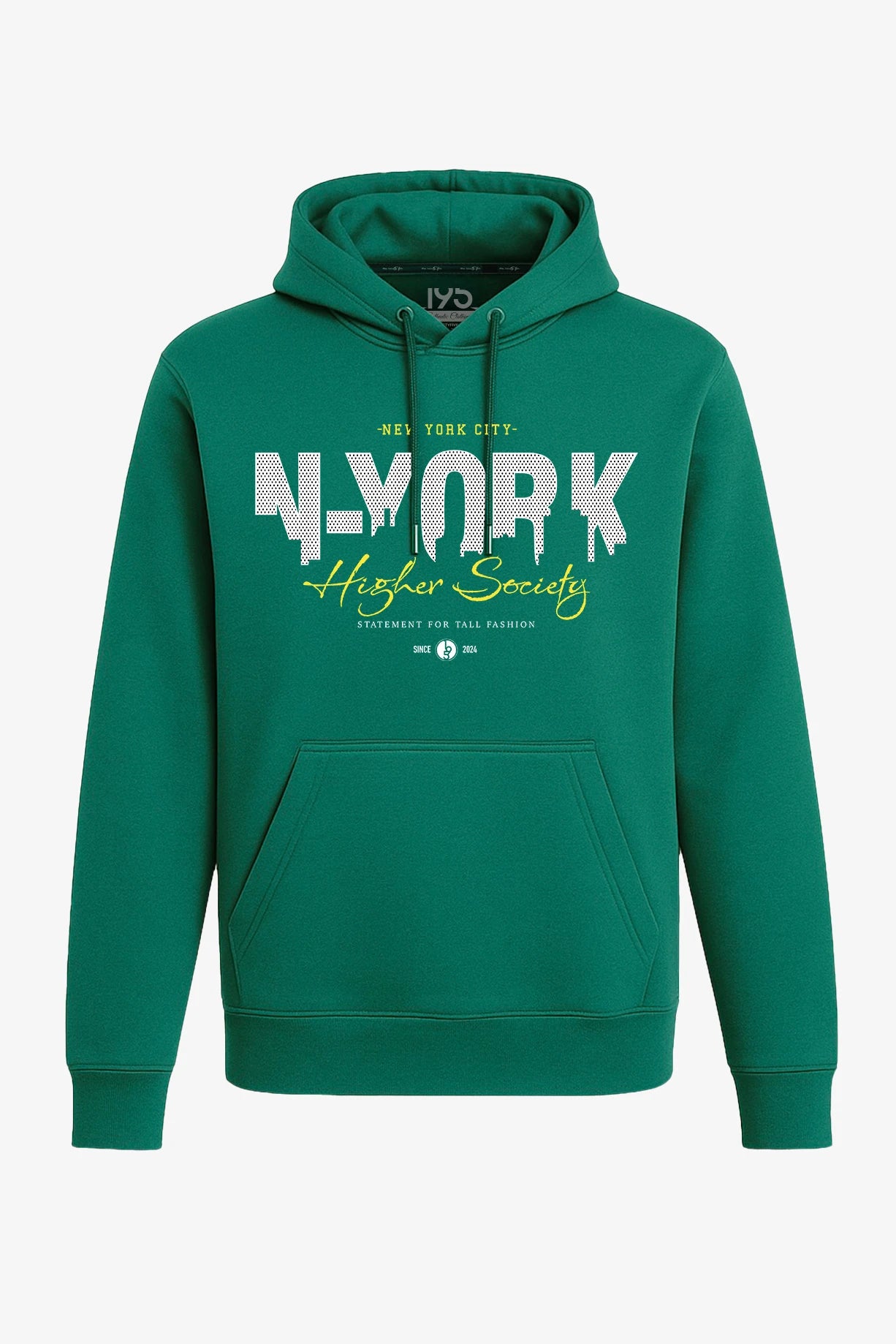 Hoodie mit Tasche – "N-YORK"
