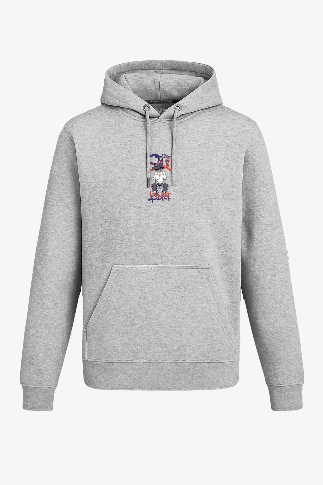 Hoodie mit Tasche – "ADDICT"