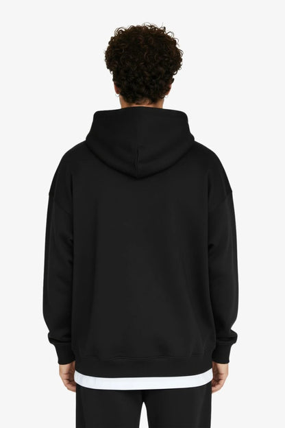 Oversized Hoodie Raw - "195 VERTICAL"