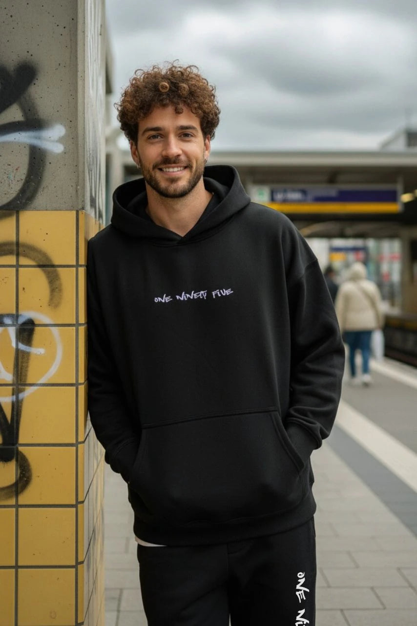 Oversized Hoodie Raw - "OFF GRID"