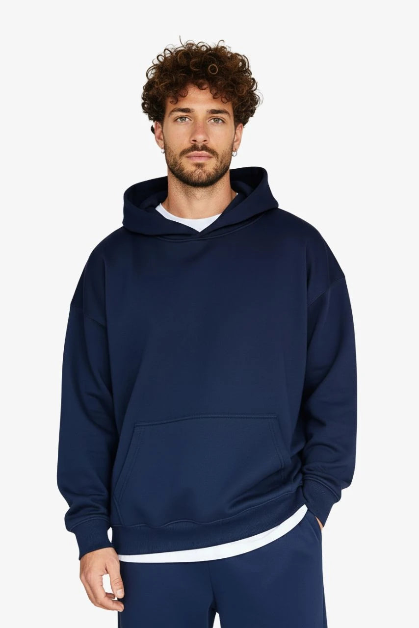 Oversized Hoodie Raw - "STATEMENT"