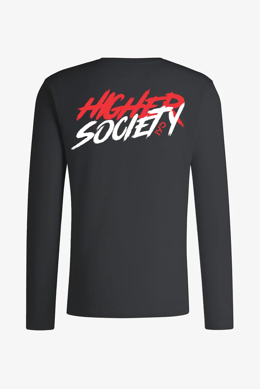 Langarm T-Shirt "HIGHER SOCIETY"