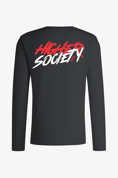 Langarm T-Shirt "HIGHER SOCIETY"