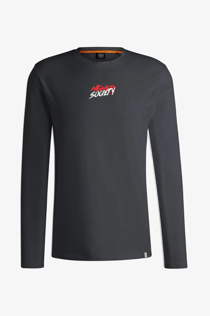 Langarm T-Shirt "HIGHER SOCIETY"