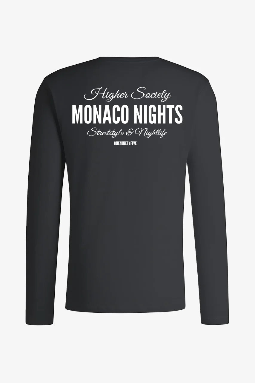 Langarm T-Shirt "MONACO  NIGHTS"