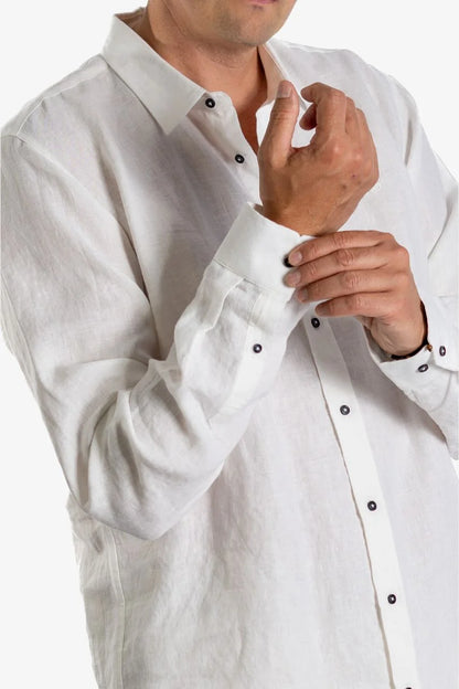 Leinenhemd langarm