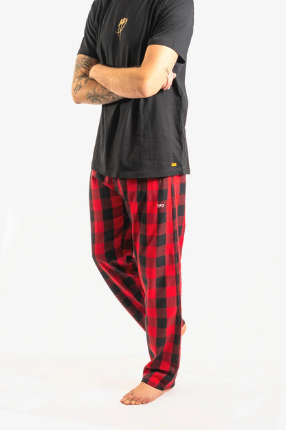 Pyjamahose - kariert