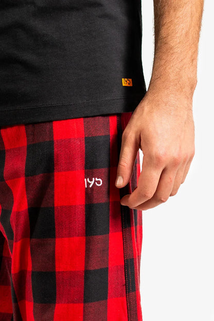 Pyjamahose - kariert