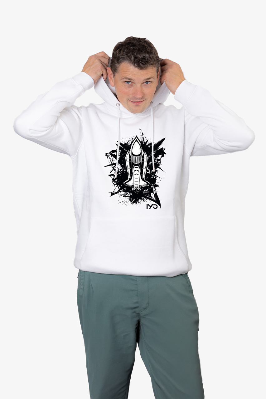 Hoodie mit Tasche - "ROCKET"