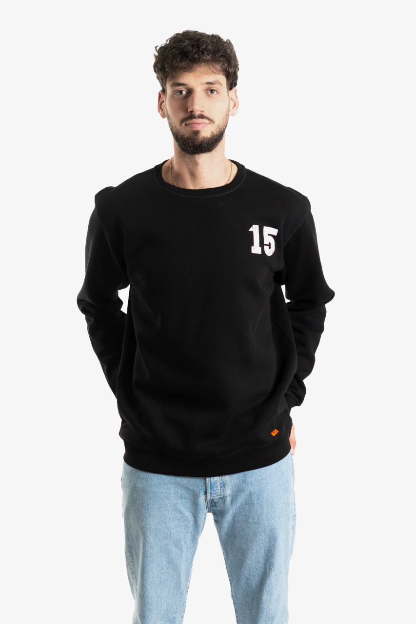 long sweater in black for people over 1.90 meters tall