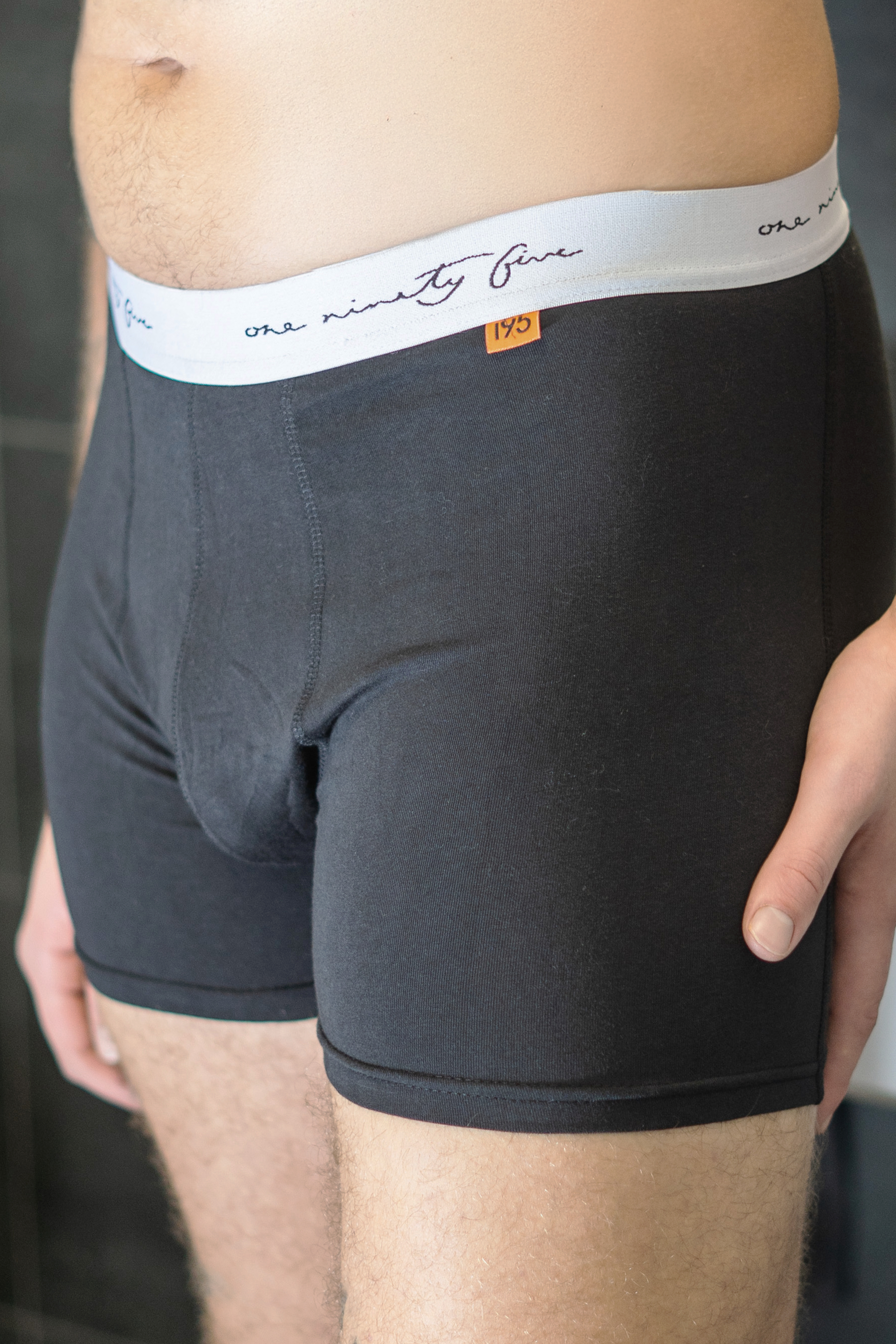 Schwarze Boxershorts