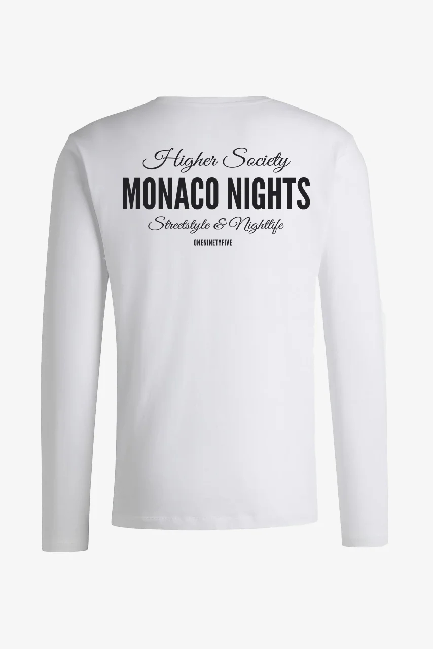 Langarm T-Shirt "MONACO NIGHTS"