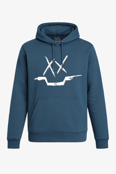 Hoodie mit Tasche – "SMILEY"