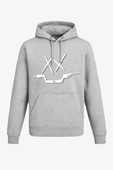 Hoodie mit Tasche – "SMILEY"