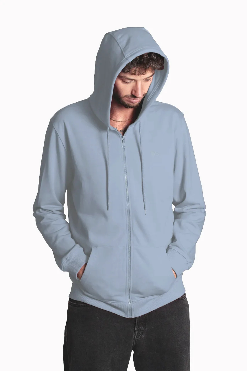 Extra Langer Zipper in schwarz fuer grosse Menschen