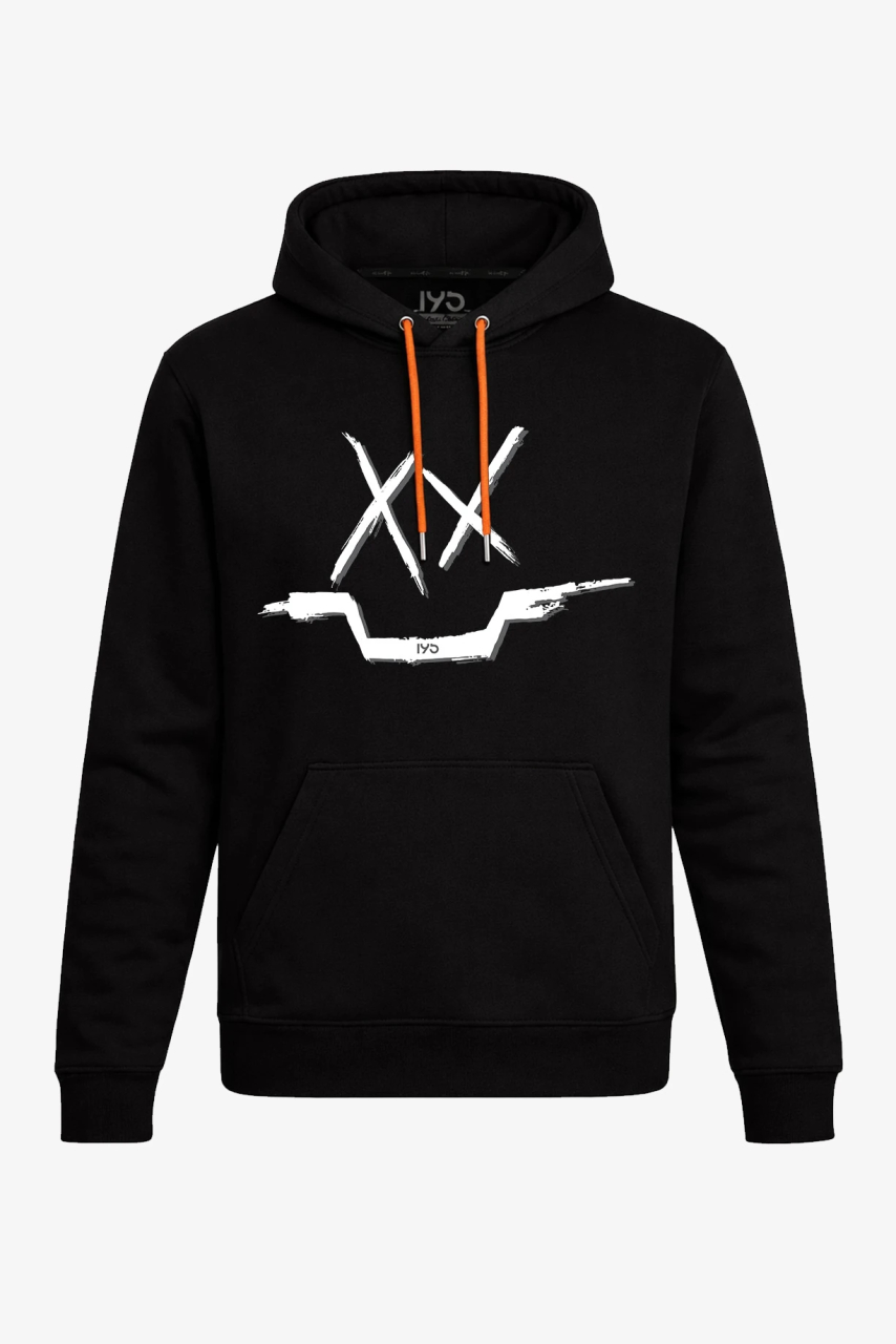 Hoodie mit Tasche – "SMILEY"